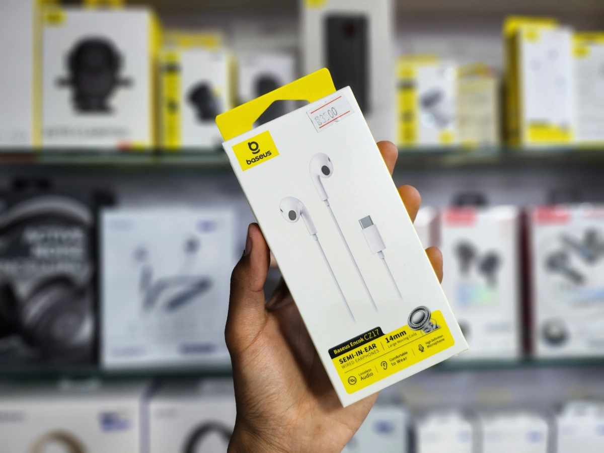 Baseus Baseus Encok Cz17 Type C Wired Earphones — Box Packed
